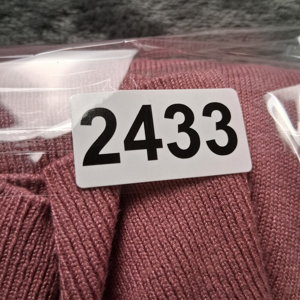 Madison Grey Turtleneck Sweater Womens Large Pink Long Sleeve Knit Pullover - Picture 7 of 7